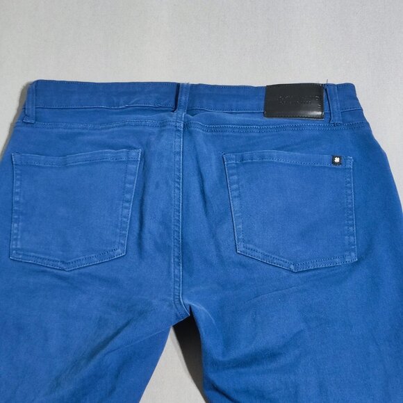 Lucky Brand jeans men's size 31/32 muted pastel blue slim straight leg - Picture 4 of 15